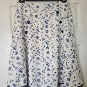 Voodoo Vixen Nautical skirt